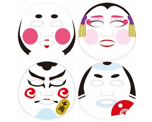 Edo Art Face Pack Set
