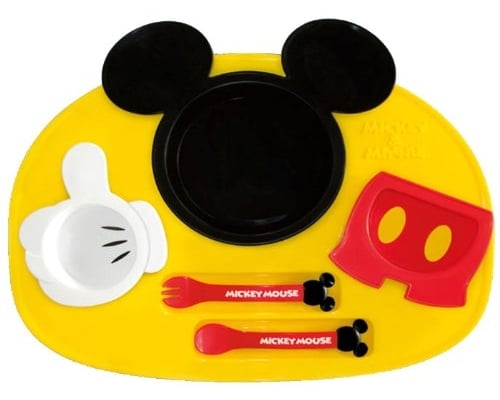 Mickey Mouse Lunch Plate Set