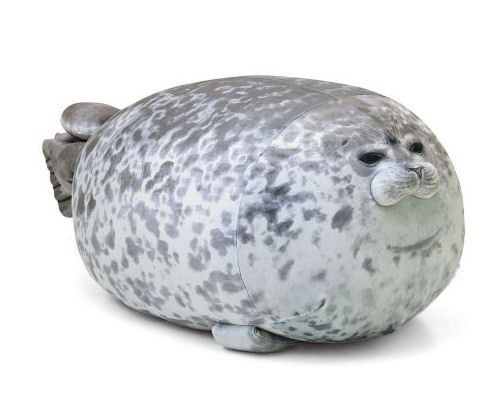 Manju Puffy Yuki-chan Seal Pillow