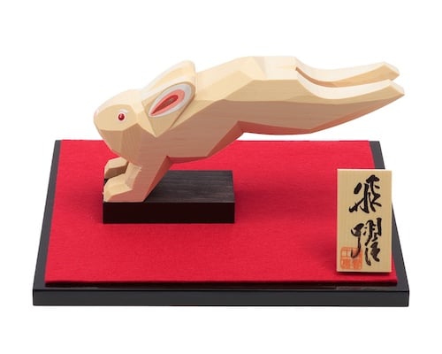 Kyugetsu Ittobori Year of the Rabbit Ornament