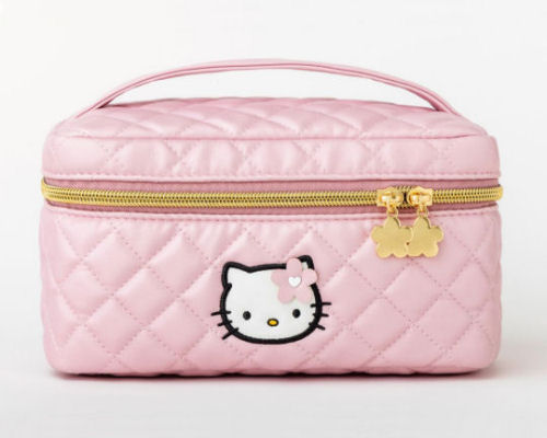 Hello Kitty 50th Anniversary Quilted Pouch