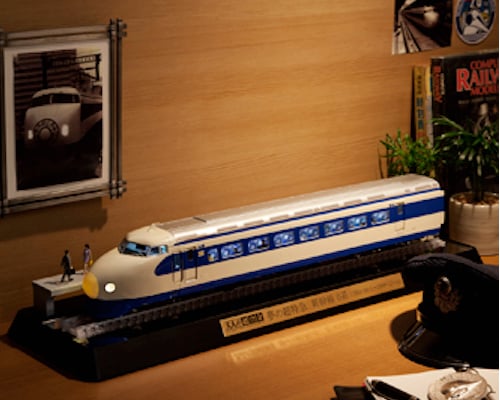 Otona no Chogokin Series 0 Shinkansen Bullet Train Model