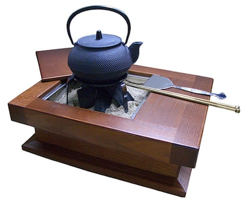 Irori Tetsubin Japanese Iron Tea Pot Set