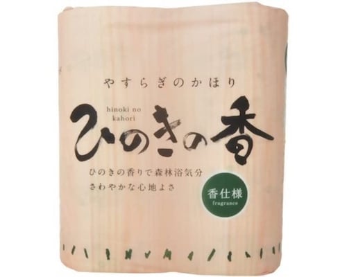 Hinoki Cypress Scent Toilet Paper (12 Rolls)