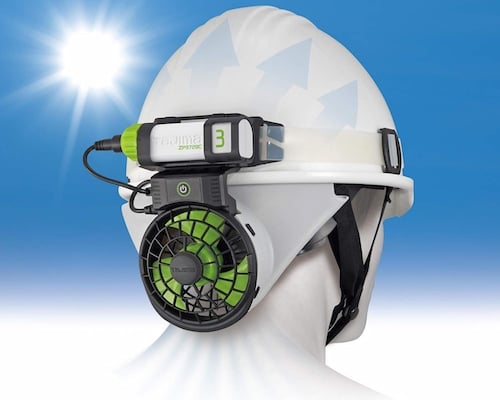 Tajima Seiryo Helmet Cooling Fan 2